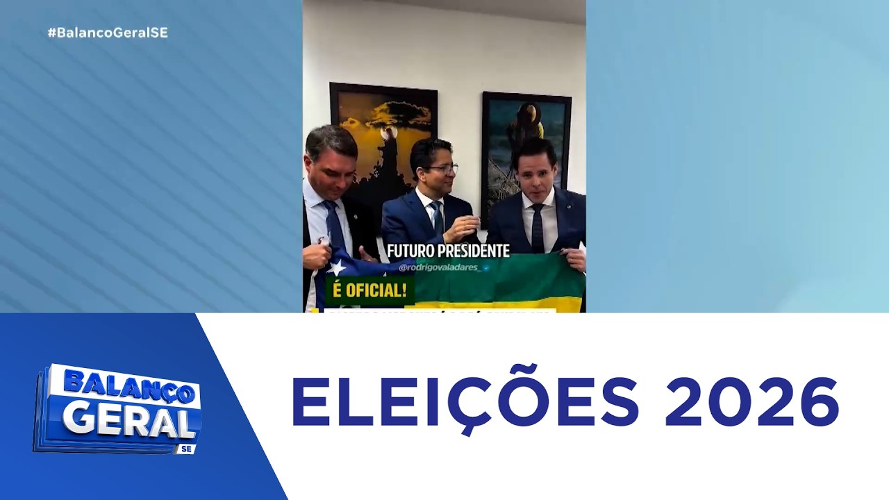 Ricardo Marques é o pré-candidato de Flávio Bolsonaro ao Governo de Sergipe - BGT