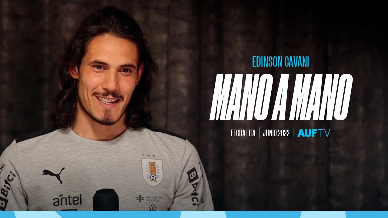 Entrevista con Edinson Cavani | Selección Uruguaya | Fecha FIFA Junio 2022 | #AUFTV