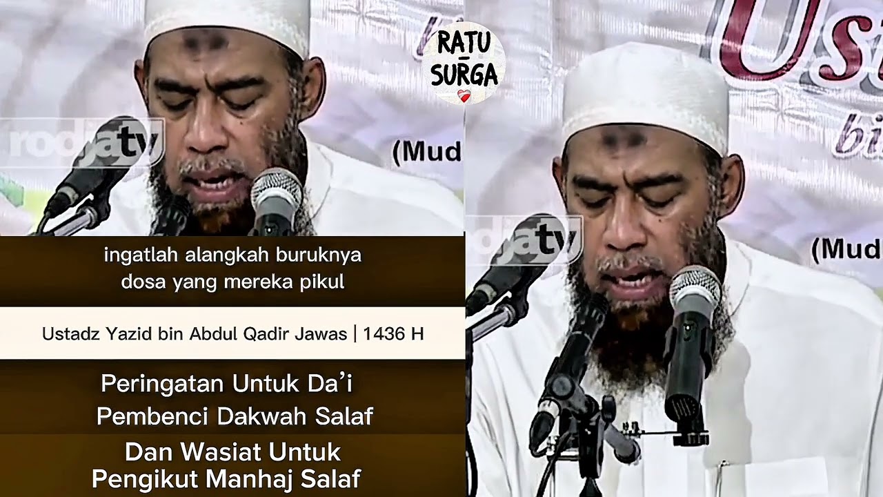 Wasiat Pengikut Manhaj Salaf dan Peringatan Pembenci Dakwah Salaf | Ust Yazid bin Abdul Qadir Jawas