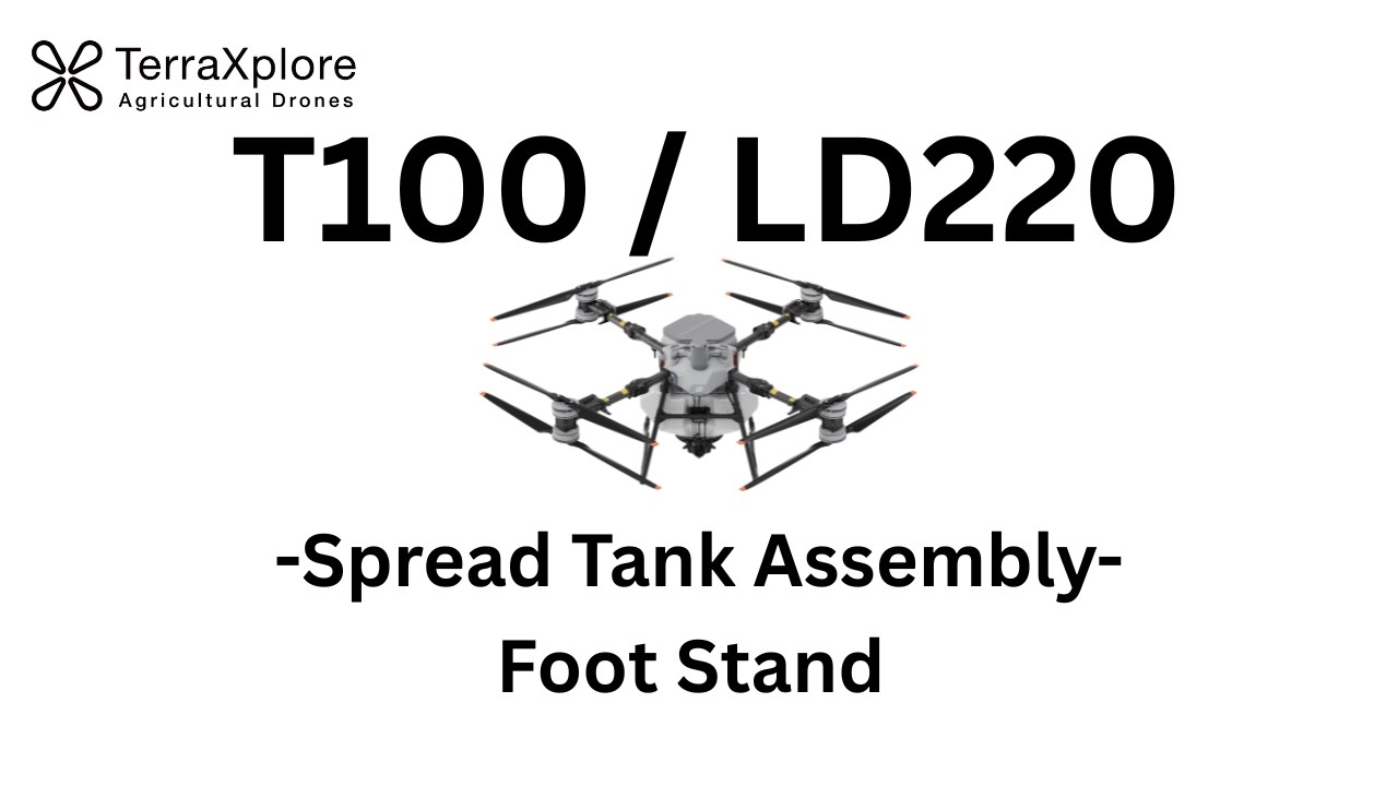 T100 / LD220 Spreading System Repair Series | Foot Stand Component Assembly