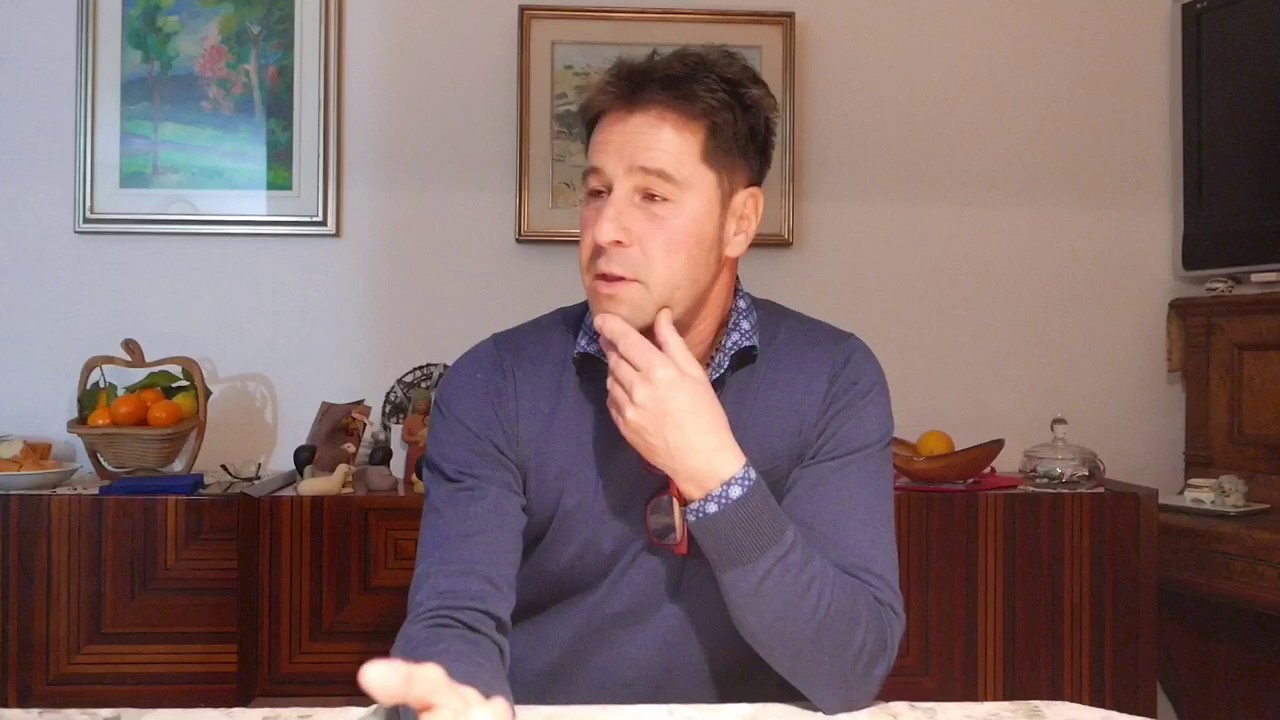 La barzelletta del balbuziente , in dialetto veneto