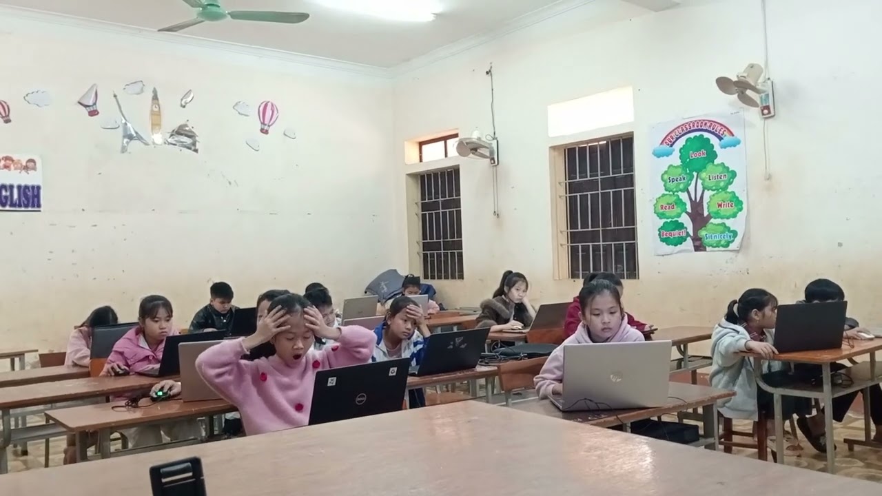 Thi IOE cấp tỉnh (thành phố)khối 4 trường tiểu học Thịnh Thành xã vân du tỉnh nghệ an 