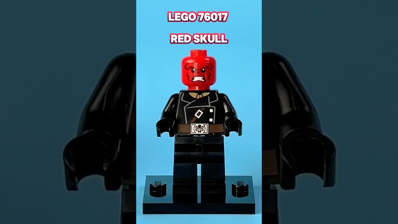 CLASSIC LEGO Red Skull from 11 Years Ago!  LEGO 76017 Minifigure #CaptainAmerica #LEGOMarvel