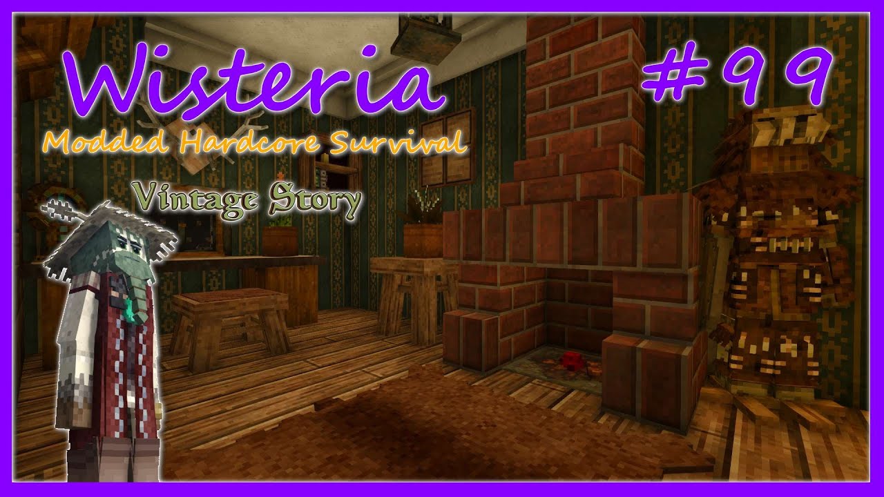 Wisteria Ep99 - Modded Hardcore Survival in Vintage Story