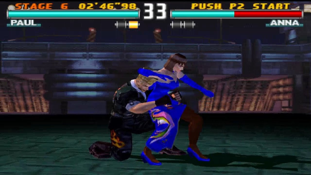 Tekken 3 Paul with King Moves Arcade
