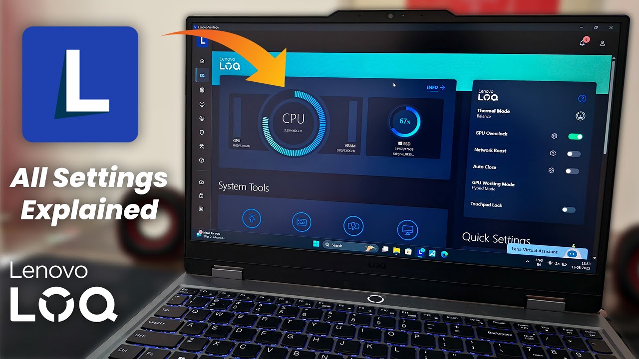 Lenovo Vantage All Settings Uses Explained | In Hindi | Lenovo LOQ | Lenovo Legion | Plays Tech