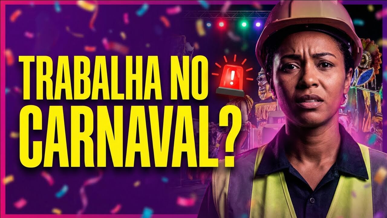 ATENÇÃO: Carnaval 2026 e seus Direitos CLT: O que a lei garante ao trabalhador!