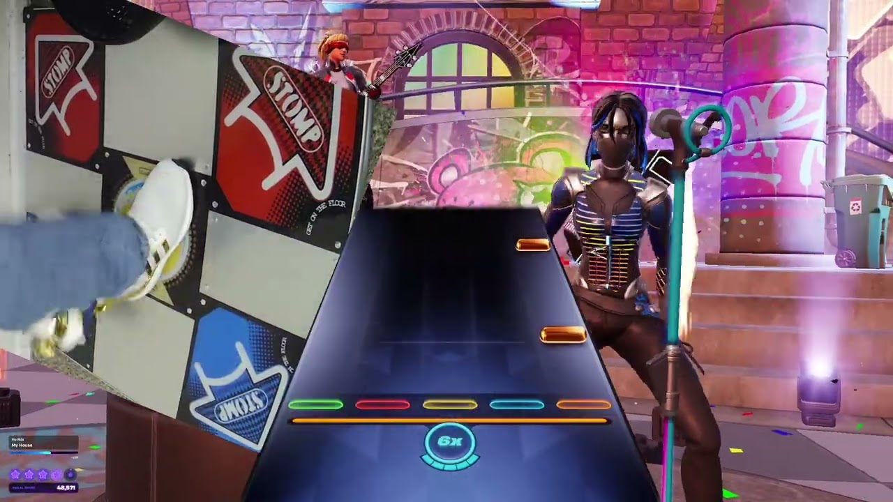 Pump It Up Fortnite Festival Expert: My House Flo Rida Vocal