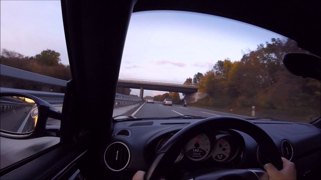 Porsche Cayman S 987.1 Manual | driving on Autobahn | Diecris987