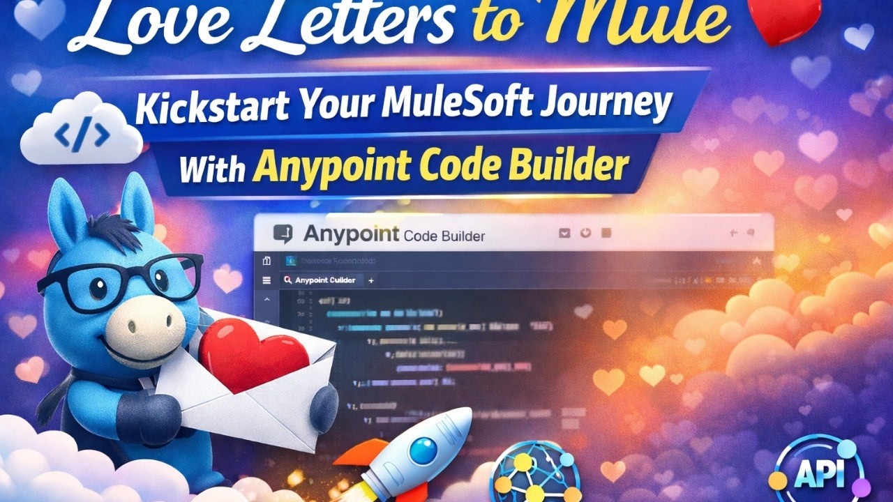 Mumbai MuleMeetup - Love Letters to Mule: Kickstart Your MuleSoft Journey with AnyPoint Code Builder