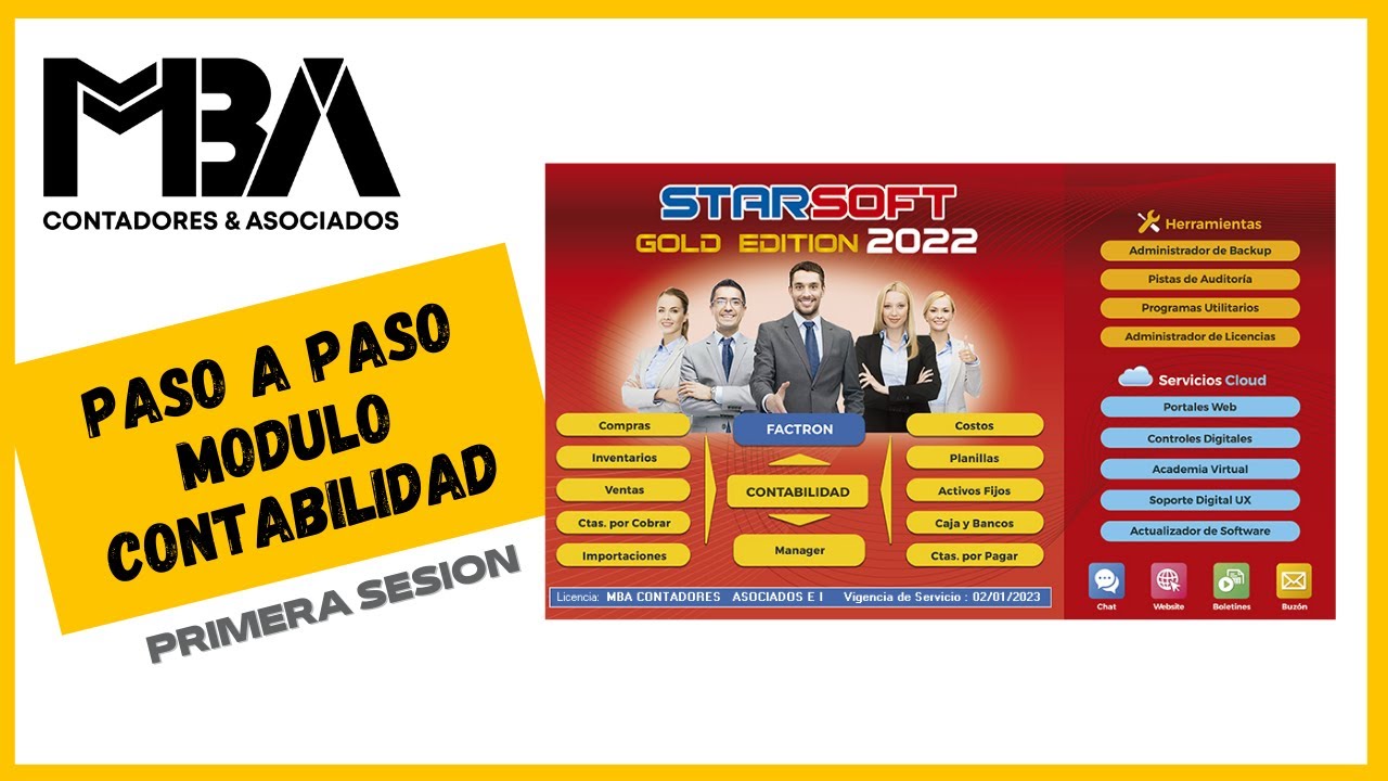 CAPACITACION STARSOFT -  MODULO CONTABILIDAD - PRIMERA SESION