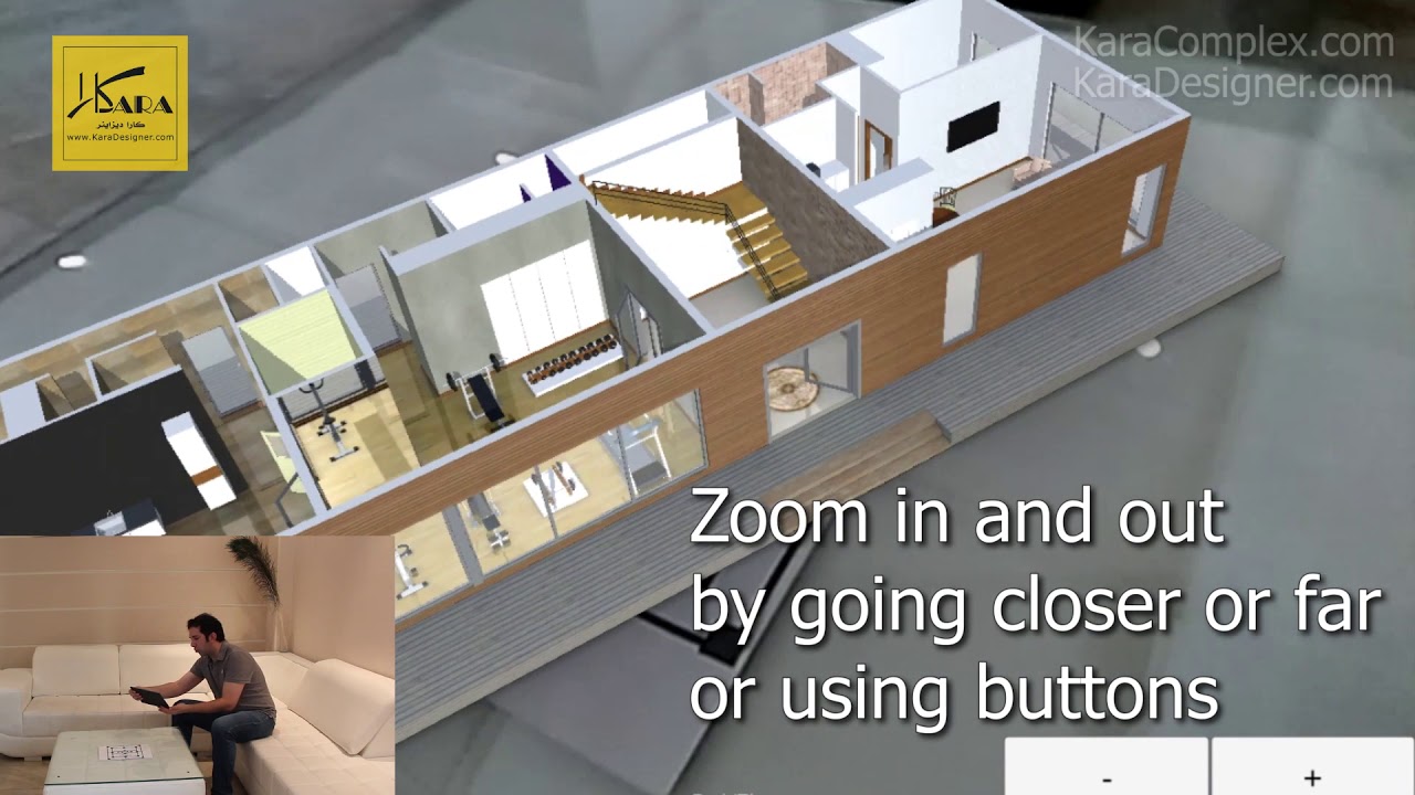 Villa 3D Modeling with Augmented Reality technology