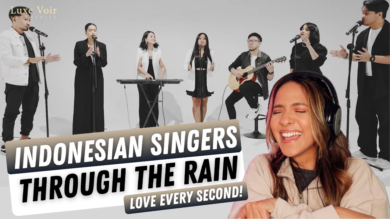 Индонезийские певцы - Through The Rain - Мэрайя Кэри (кавер) | РЕАКЦИЯ!!