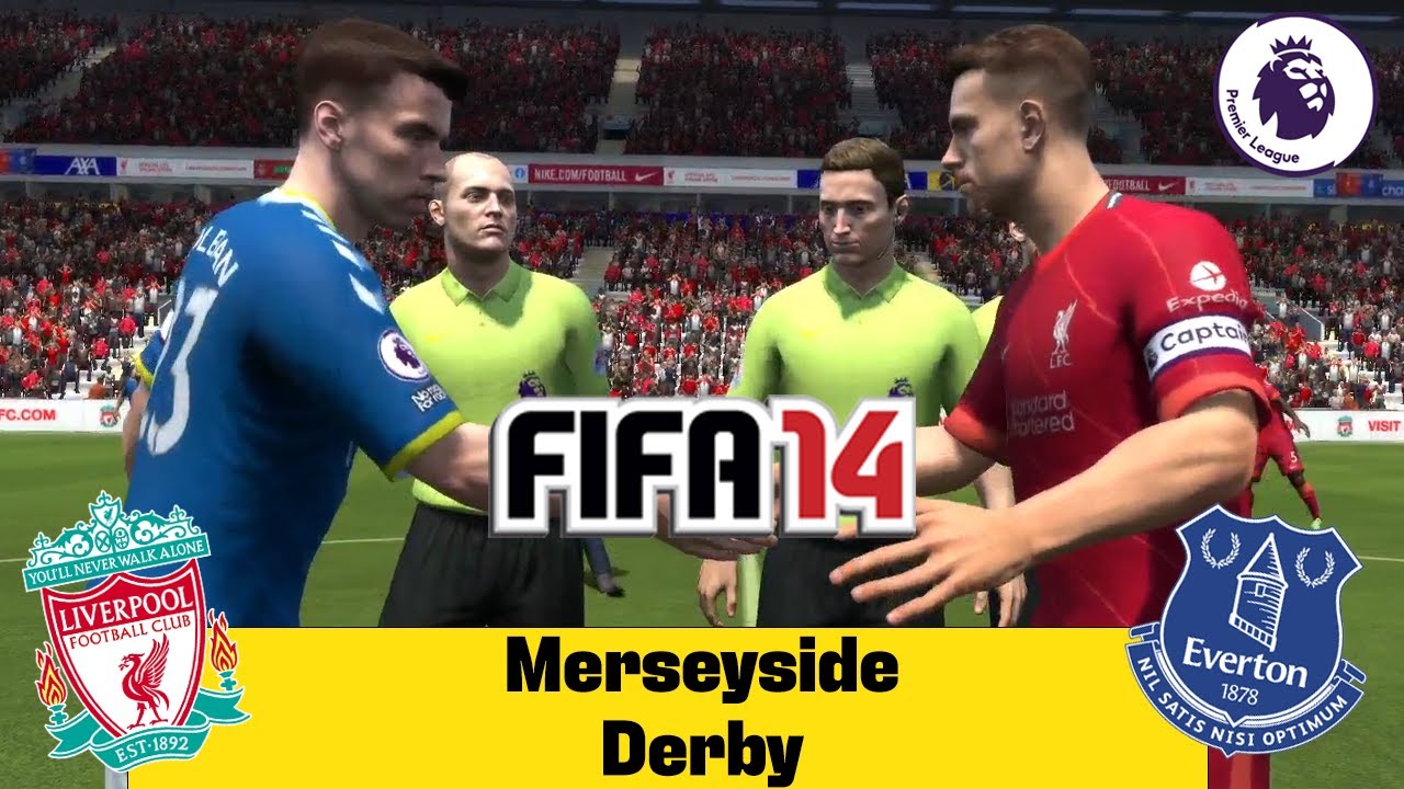 FIFA 14 | Liverpool Vs Everton - English Premier League 21/22 - Full Match & Gameplay