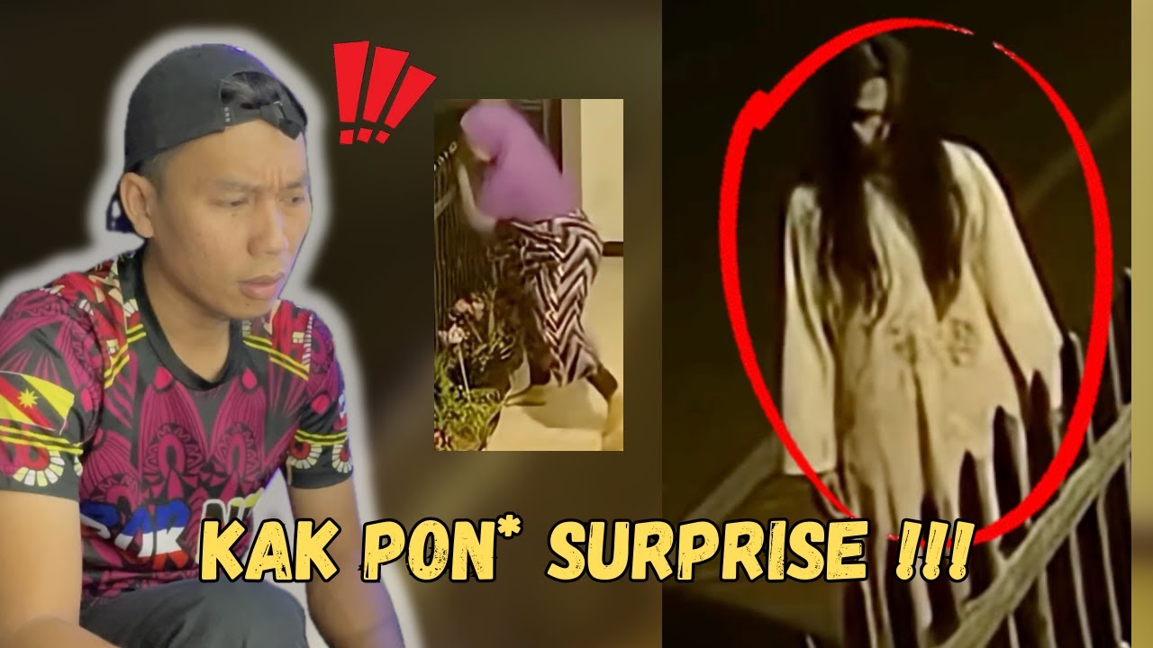 KAK PON KENA KEJUTAN IBU IBU !!! TAKUT !!!