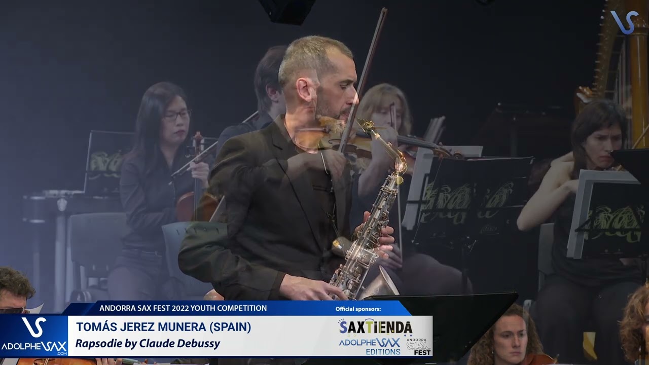Tomás Jerez Munera - Rhapsodie with orchestra by C  .Debussy