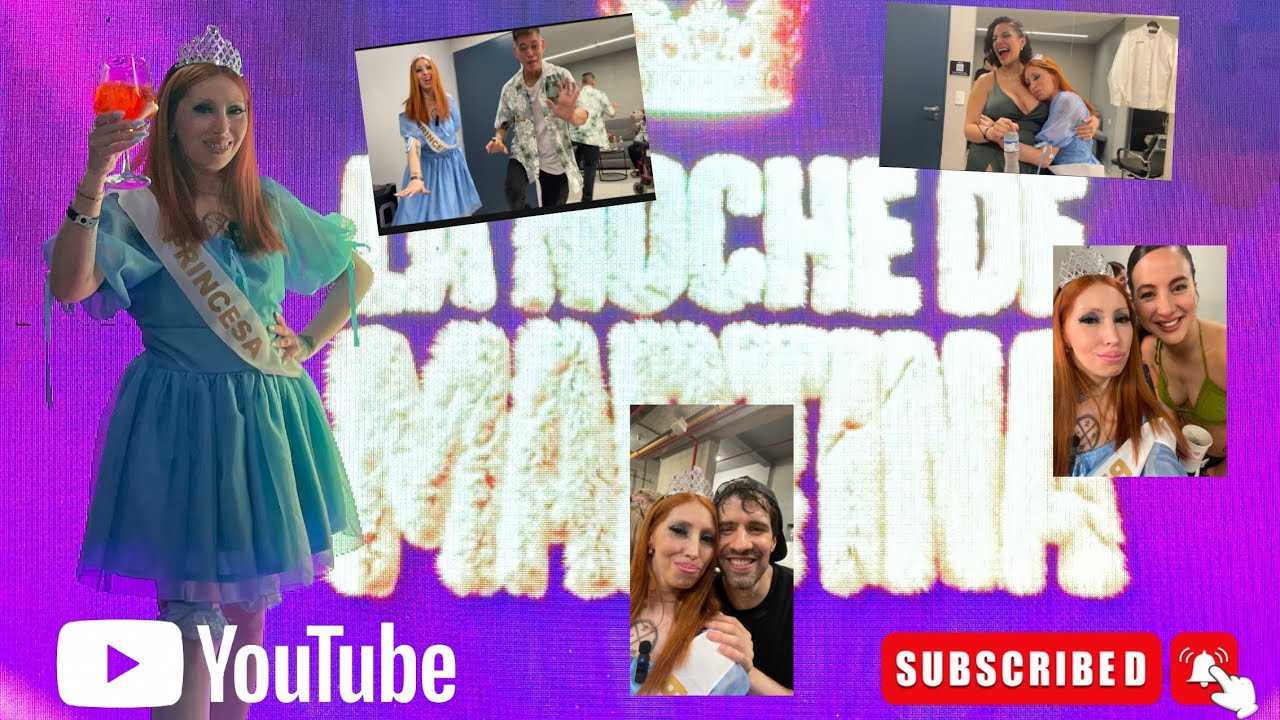 Backstage✨entrevistas y más en La Noche De Martina👑 Movistar Arena🩵
