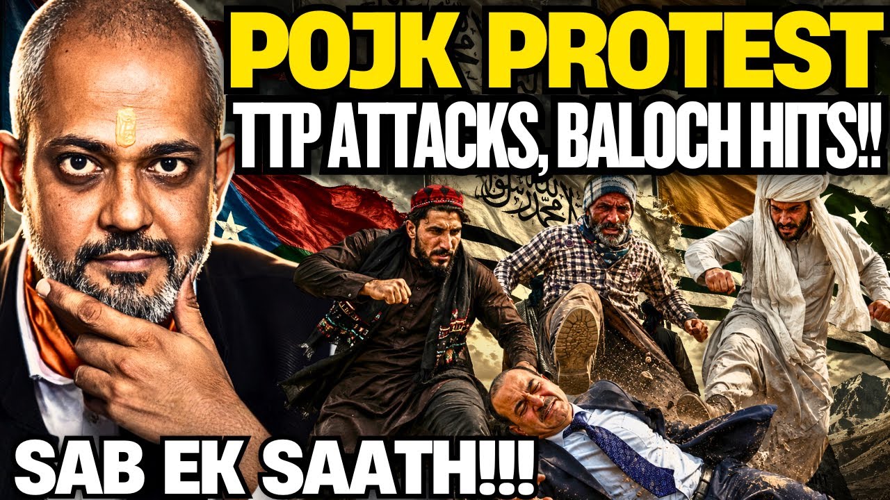 Pakistan Gets BANGED from ALL SIDES, POJK Protest, Baloch Action & TTP in Punjab I Aadi