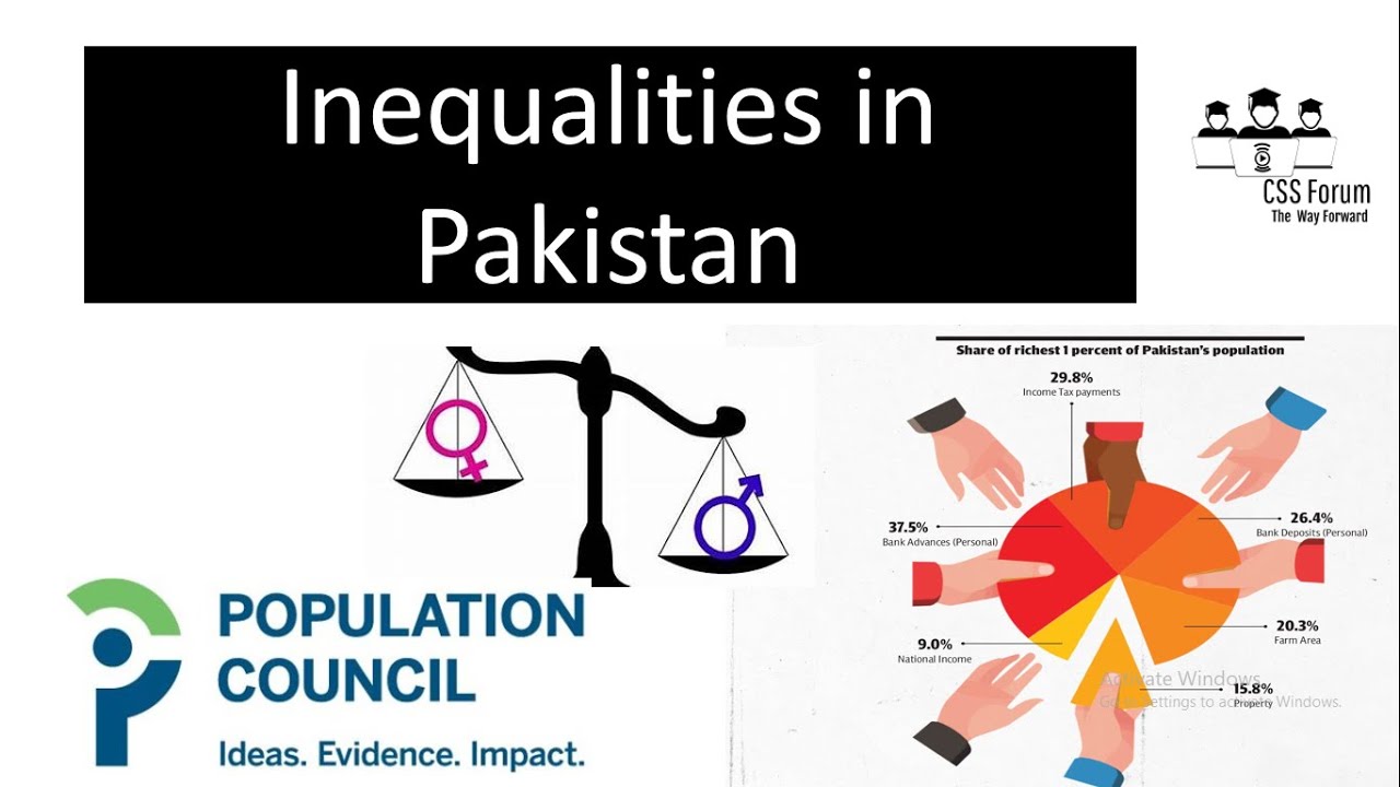 Inequalities in Pakistan | Economic disparity in Pakistan | Gender disparity in Pakistan | CSs Forum