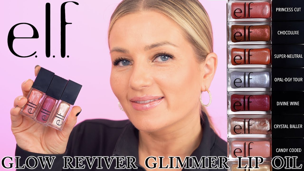 Обзор масла для губ ELF Cosmetics Glow Reviver Lip Oil Glimmer
