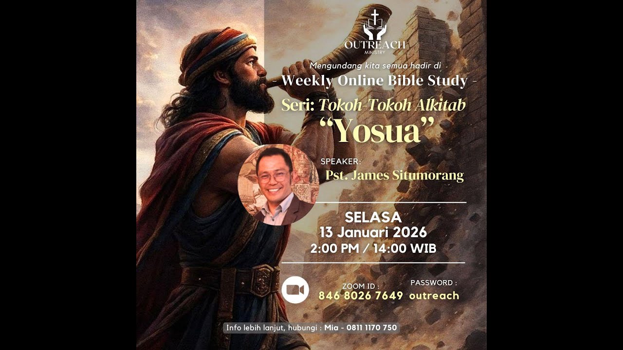 🔴 LIVE | Bible Study Outreach Ministry | TOKOH-TOKOH ALKITAB: 