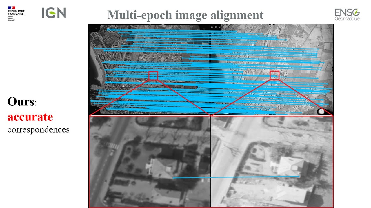 Feature matching for multi-epoch historical aerial images