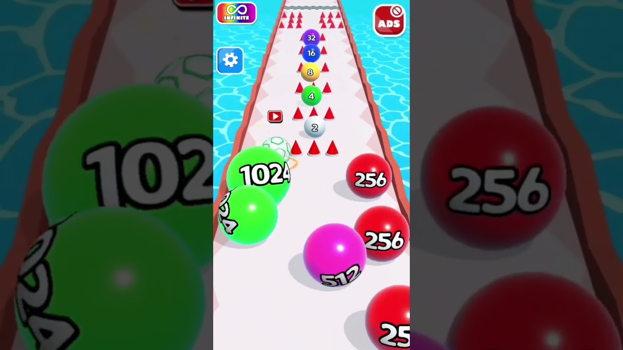 Numbers Ball Blend 2048 🔢 Super Fast Ball Merge 2048 ⚡