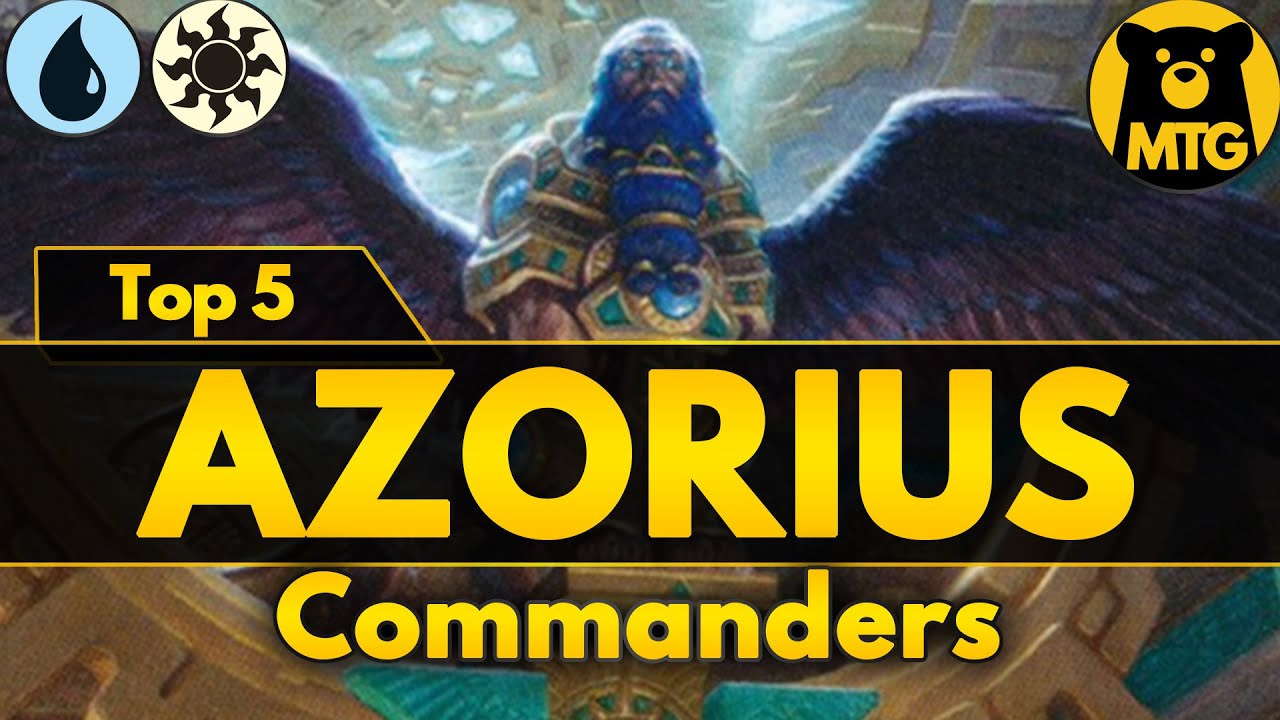 🔵⚪MTG Top 5 Azorius |UW| Commanders