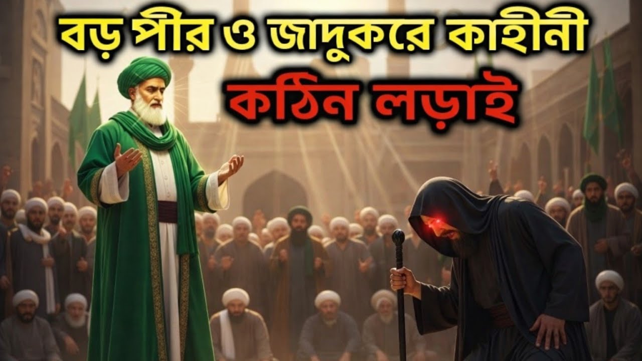 বড়পীর আব্দুল কাদের জিলানী (র.) ও জাদুকরের কাহিনী | ইসলামী শিক্ষণীয় ঘটনা | Islamic Light 25 #story