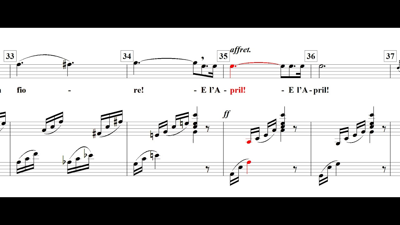 Aprile(4월) / F.P. Tosti