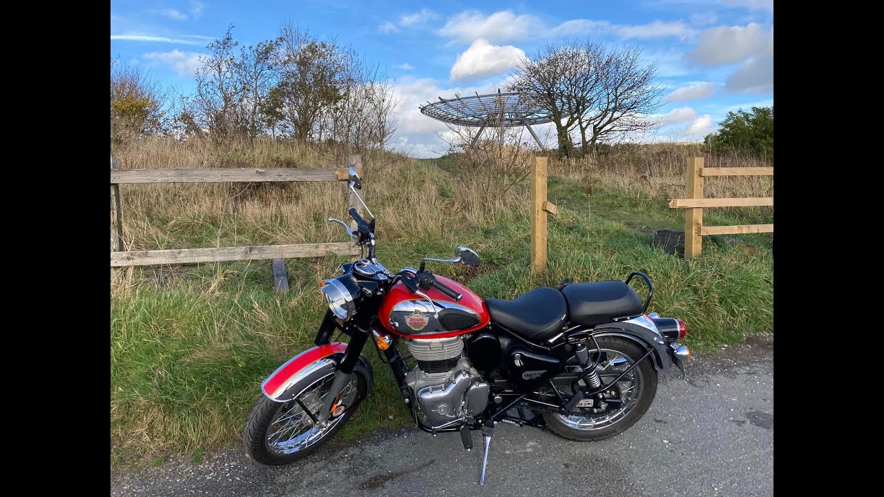 ride to the Halo on my 2022 Royal Enfield Classic 350