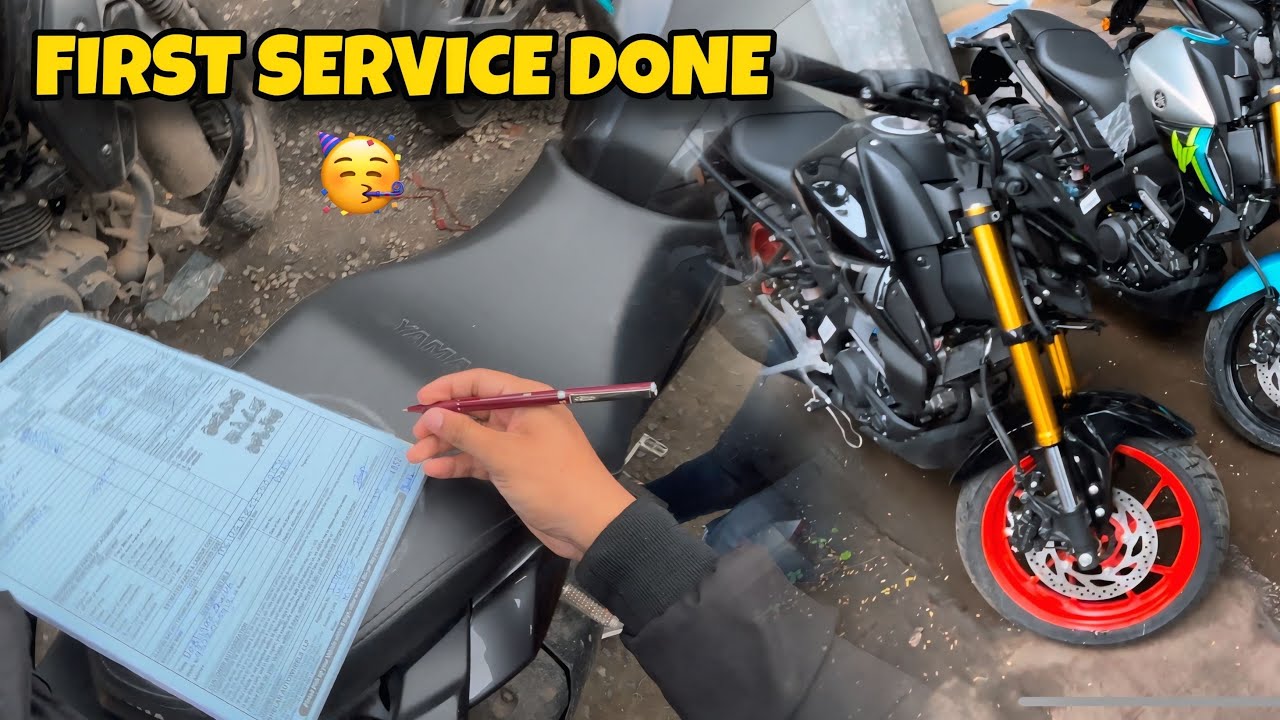 MT-15 First Service Cost Revealed 😱 | Yamaha Service Experience Vlog 