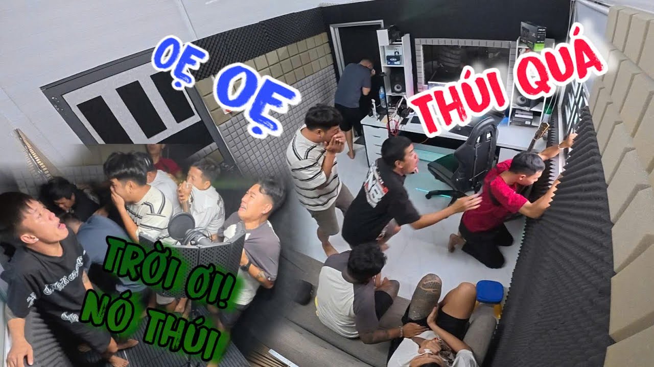 TNB - Cả Team Đang Thu Âm Thì Mùi Kì Lạ Xuất Hiện Và Cái Kết