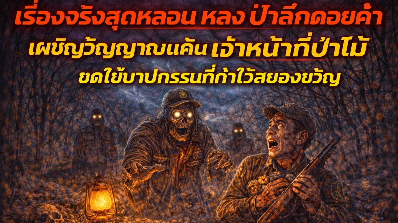 เรื่องจริงสุดหลอนหลงป่าลึกดอยคำเผชิญวิญญาณแค้นเจ้าหน้าที่ป่าไม้ชดใช้บาปกรรมที่ทำไว้สยองขวัญ