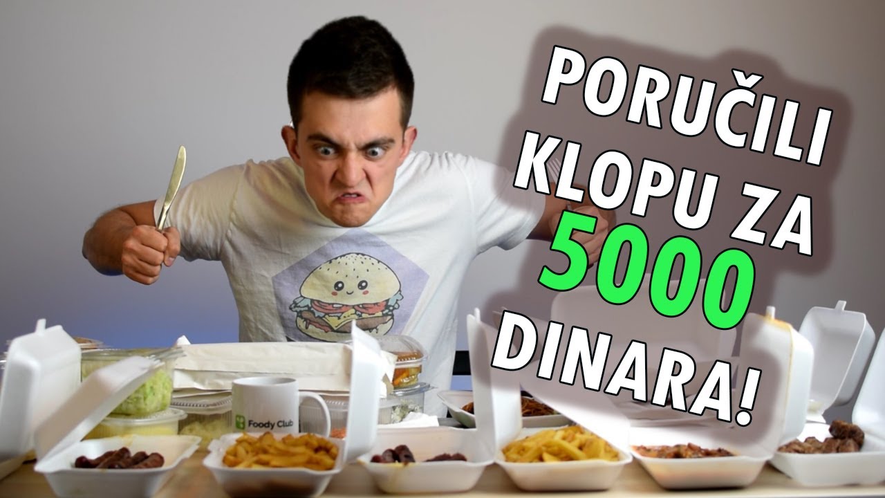 FOODY - DEGUSTIRAMO GOTOVO SVU KLOPU SA MENIJA