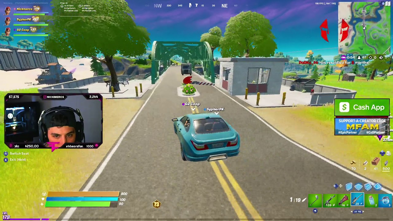 Nickmercs Plays Fornite Scrims (FNCS) with SypherPK Day 2!