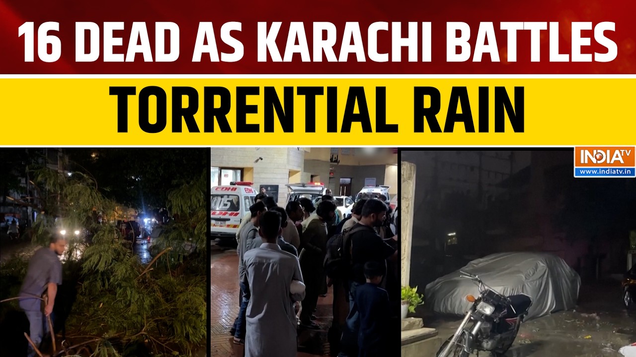 Karachi Weather Disaster: Torrential Rain and Thunderstorm Leave Dozens Dead | World News