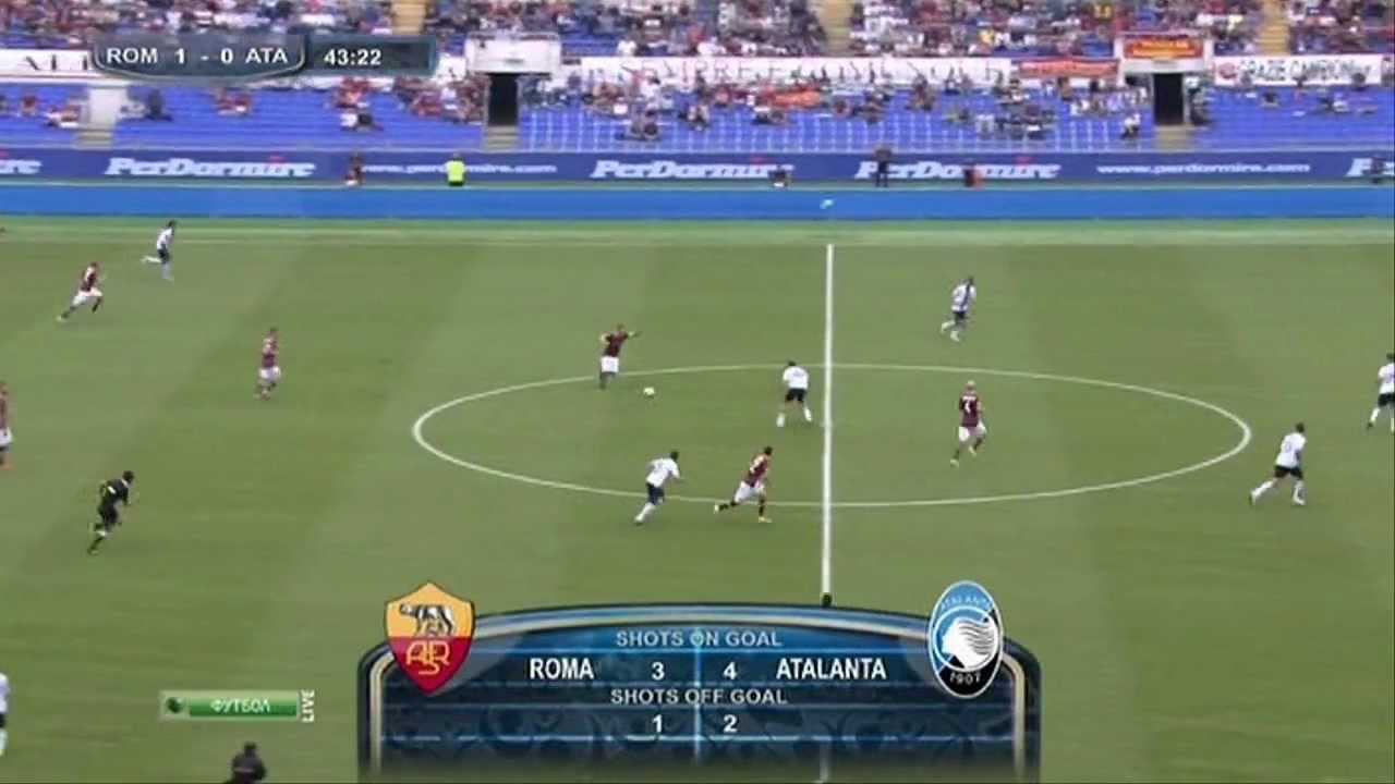 Francesco Totti vs Atalanta 06.10.2012 By Vickingo