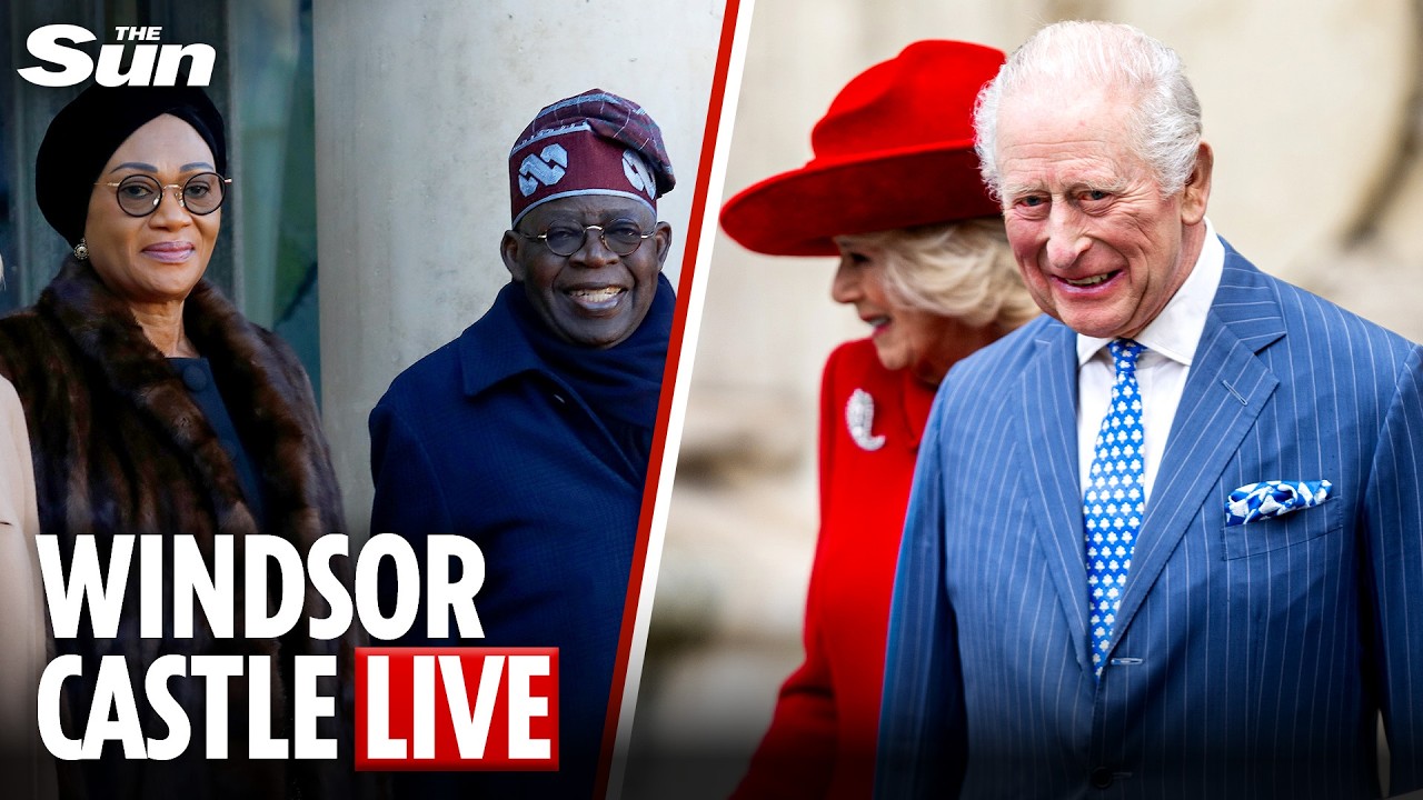 LIVE: King Charles hosts Nigeria’s president Bola Tinubu at Windsor Castle