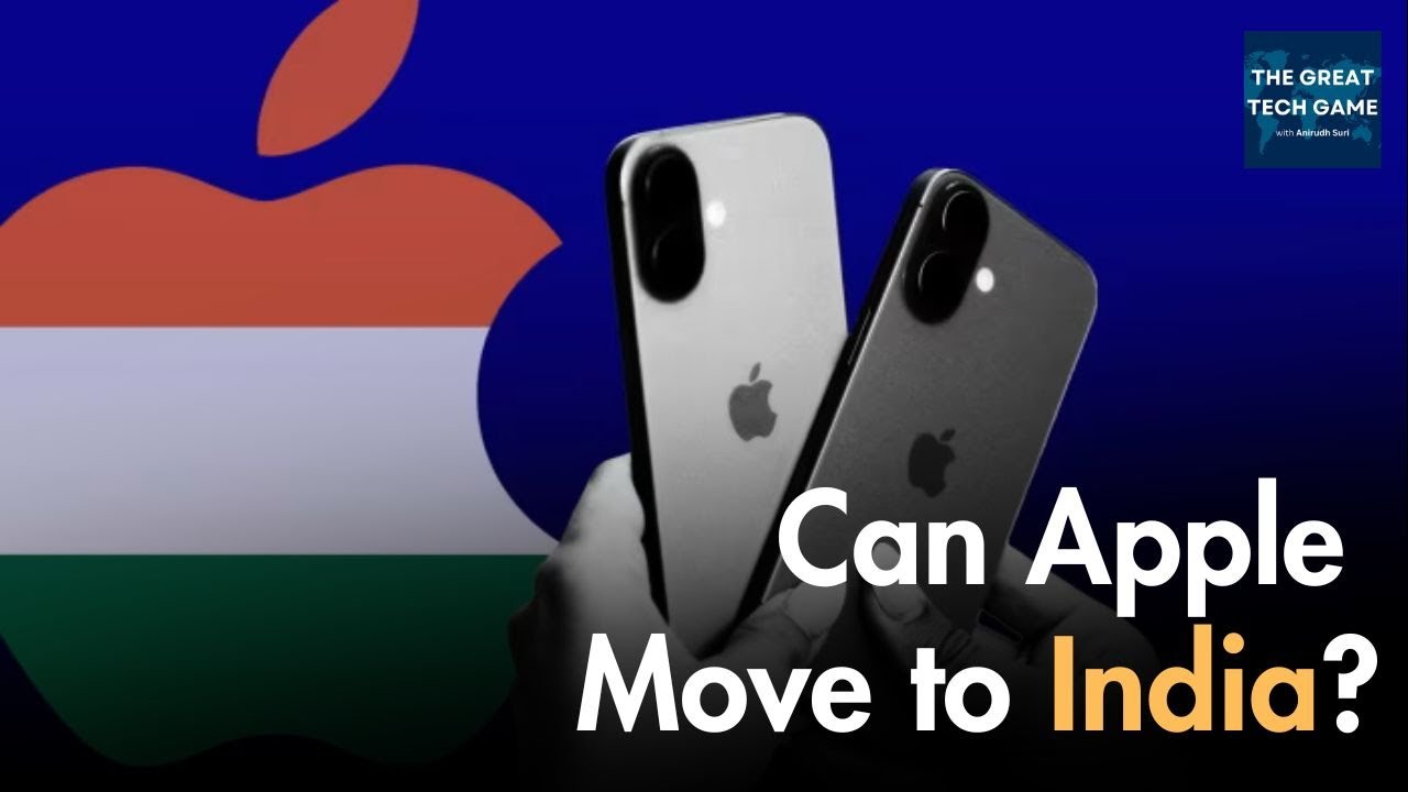 Может ли Apple переехать в Индию? | Патрик Макги, автор книги «Apple в Китае»