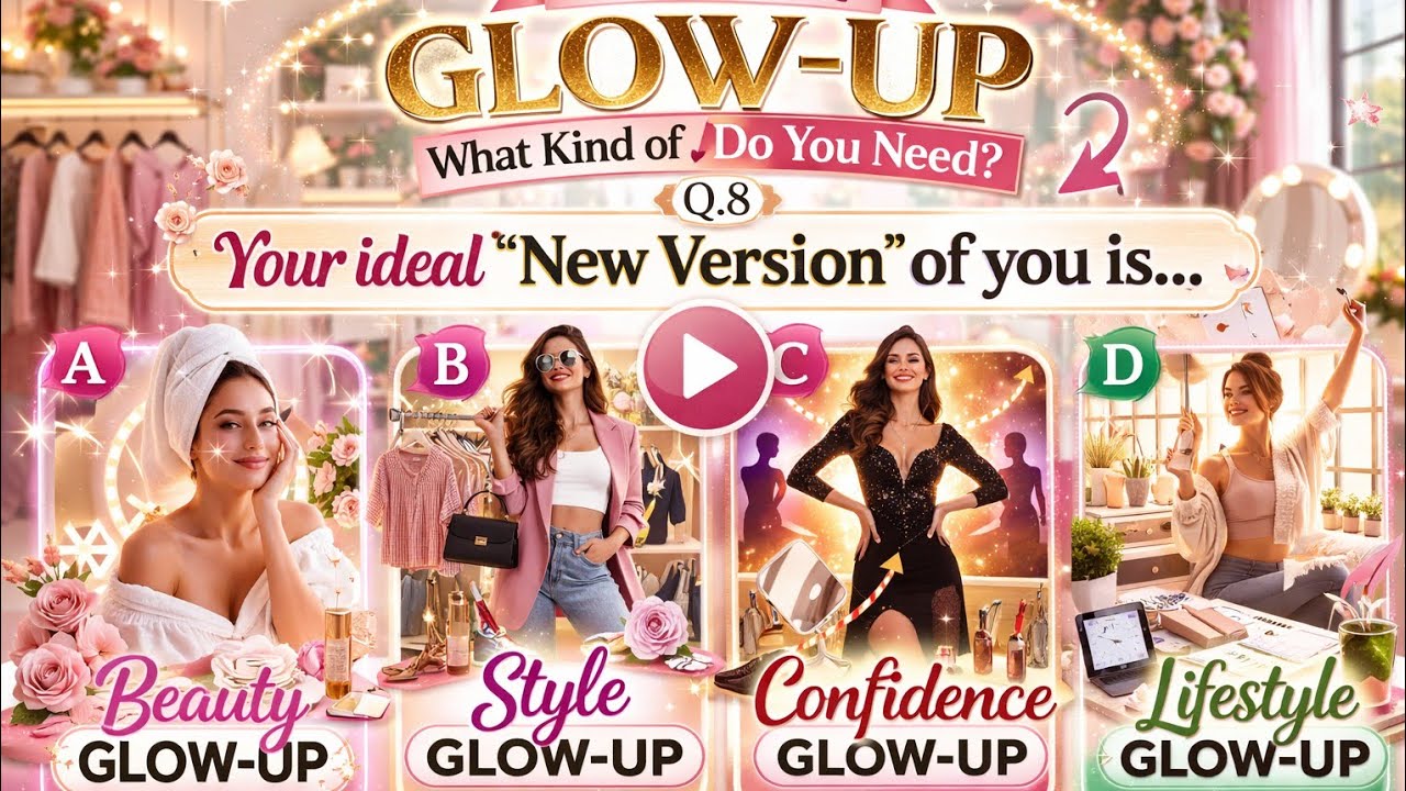What Kind of Glow-Up Do You Need?🌸