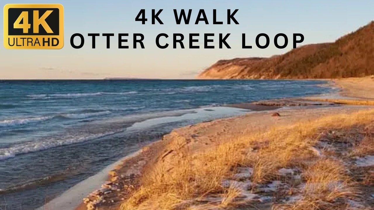 4K Walk Otter Creek Loop Sleeping Bear Dunes MI | Scenic Forest & Creek Nature Trail