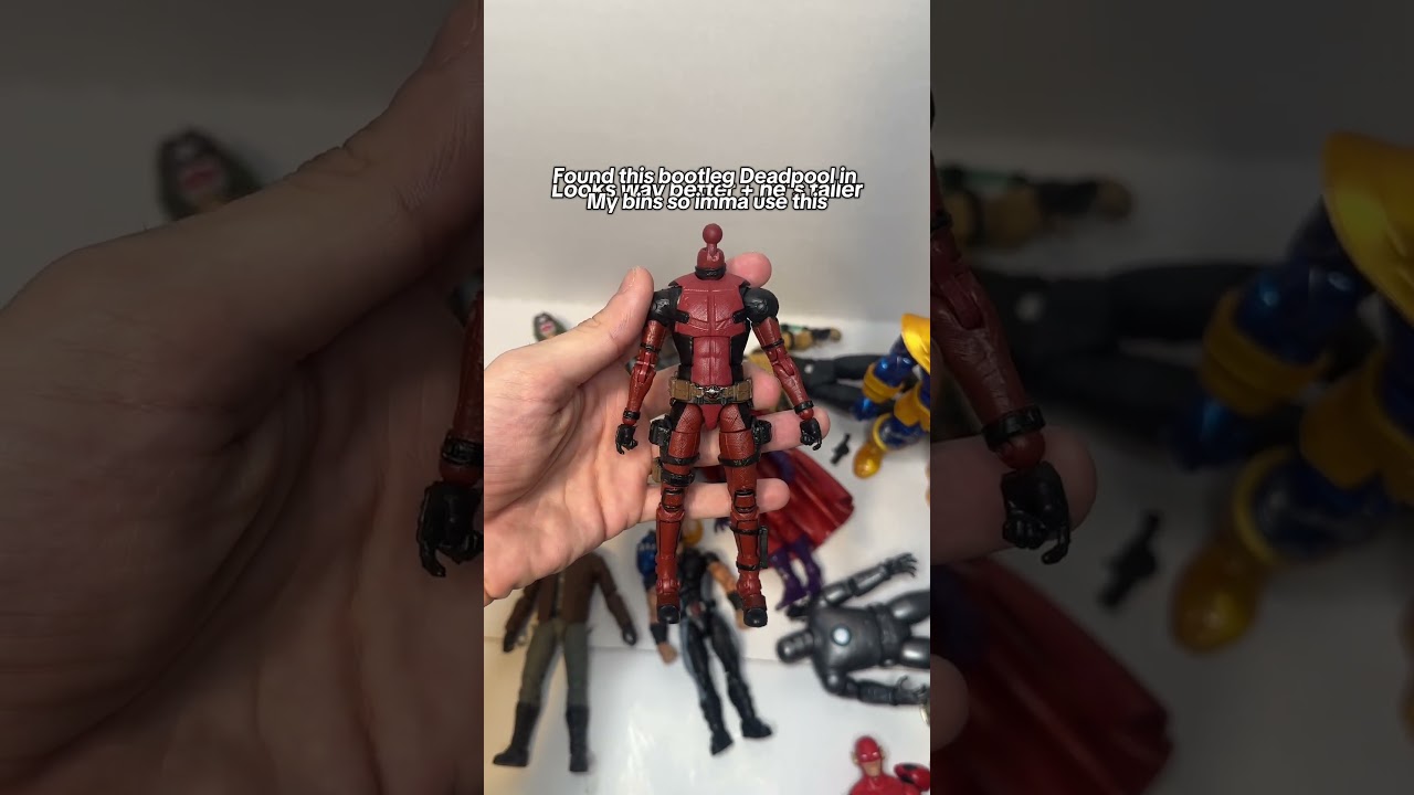 Some New Customs #actionfigures #dc #marvel #marvellegends #toys #deadpool #actionfigure #batman