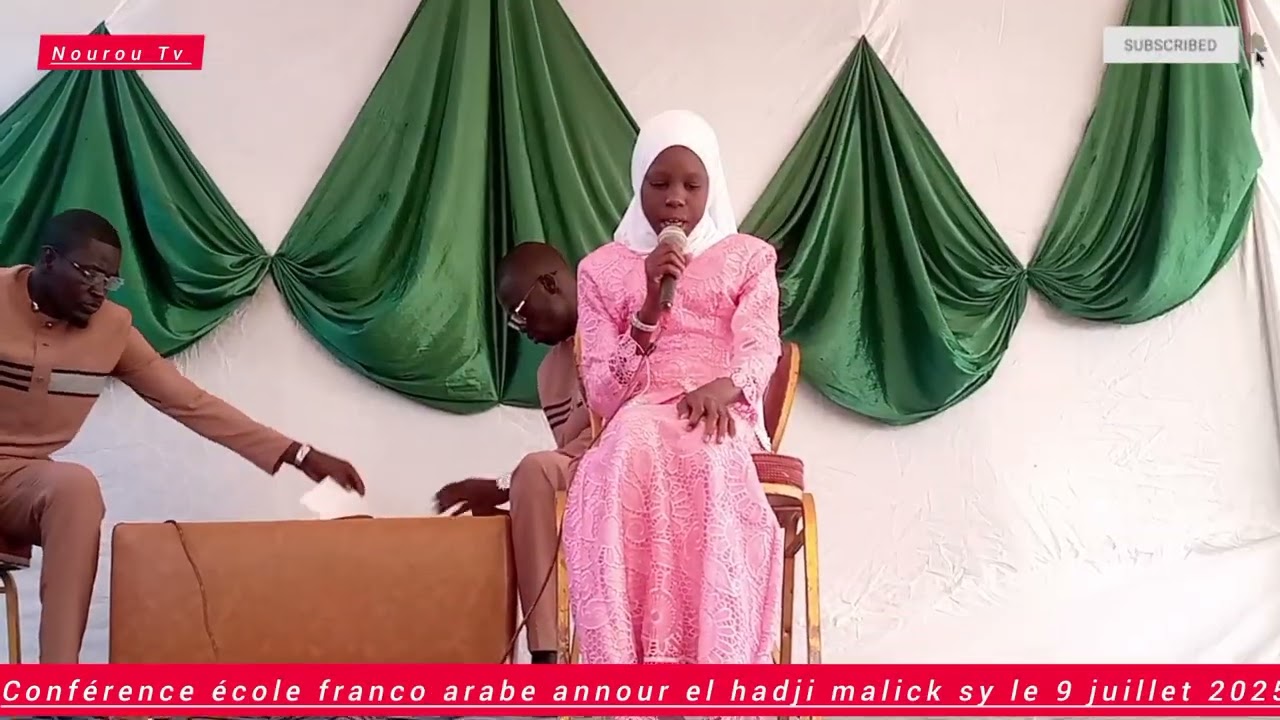 Conférence école franco arabe annour el hadji malick sy 
