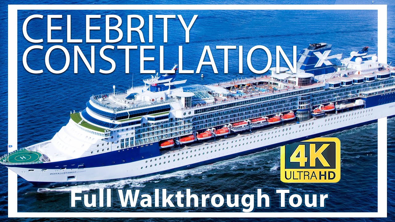 Celebrity Constellation | Полное прохождение и обзор корабля | 4K Ultra | Порт Там