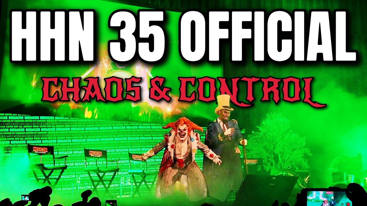 Halloween Horror Nights 35 FIRST Announcements at MegaCon Orlando 4k Full