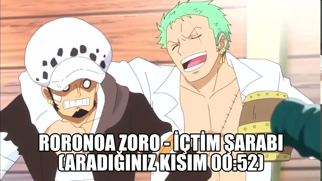 Roronoa Zoro - İçtim Şarabı