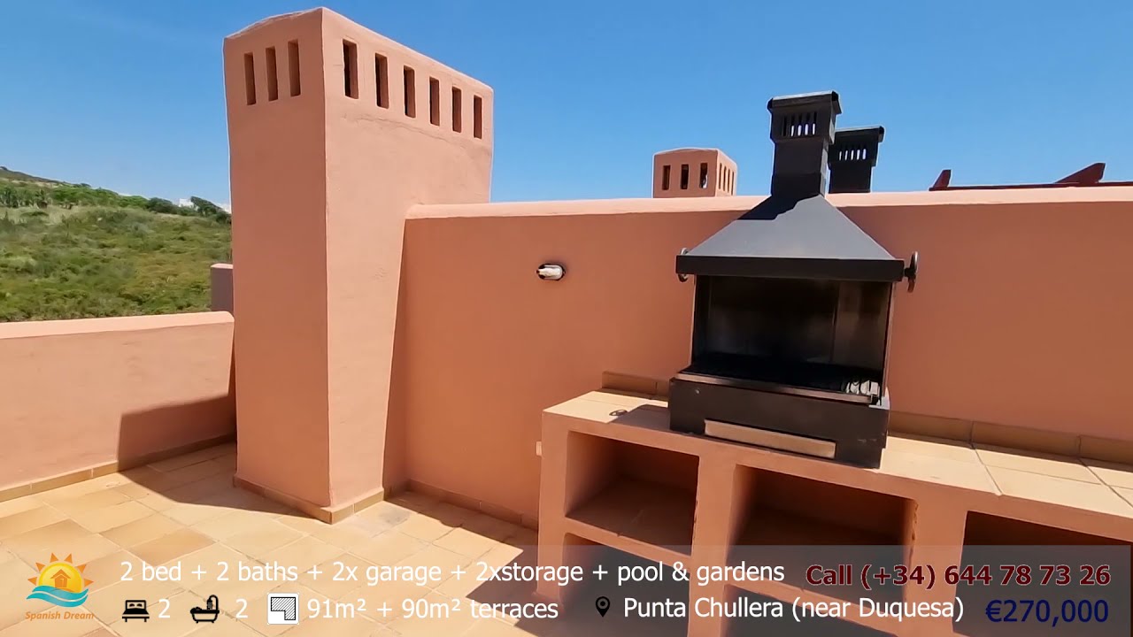 Punta Chullera (near Duquesa): Luxury penthouse with PANORAMIC sea views and 90m2 of terraces!