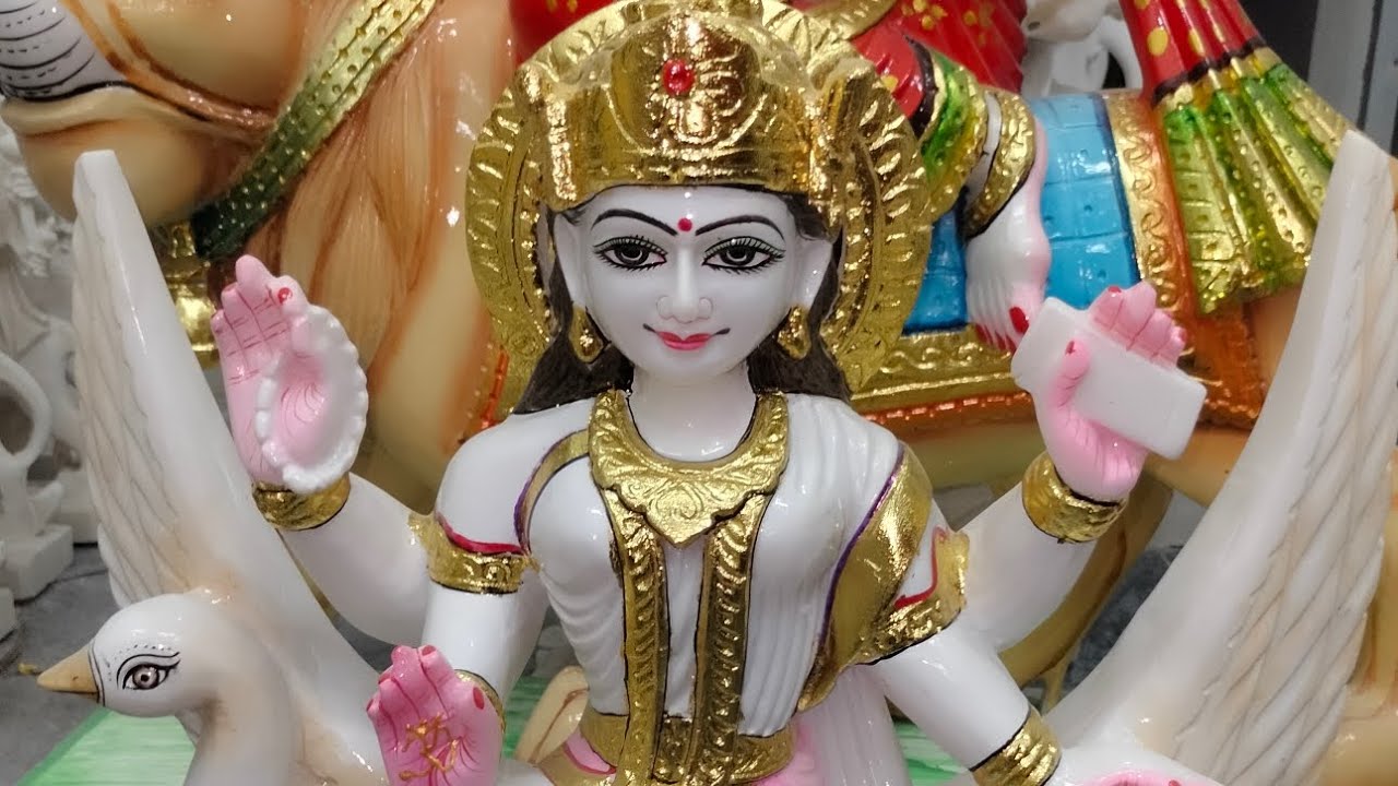 Brahmani Mata marble Murti... 📞9057296034