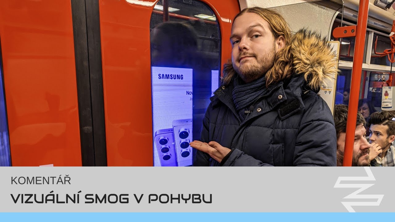 Animace v tunelu metra? Vizuální smog horší než jiný | KOMENTÁŘ